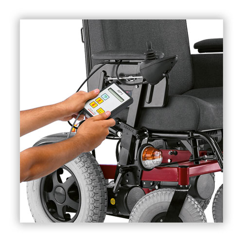 Programmer  for electronic wheelchairs